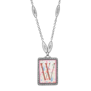 1928 Jewelry Company Necklace, 30"L 1.51"H x 1.1"W, Pink