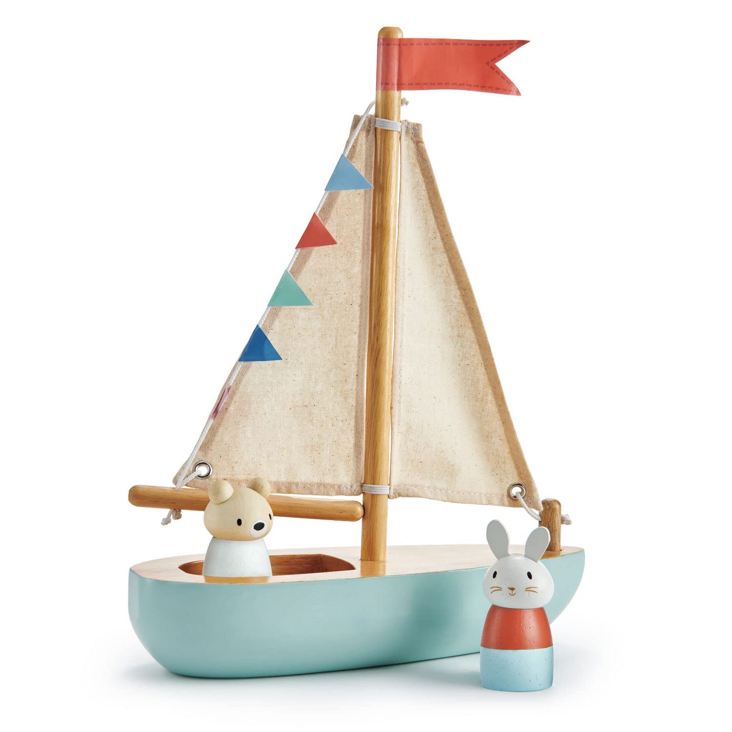 Tender Leaf Toys - Sailaway Boat for Age 3+