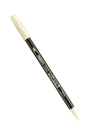 Uchida 1122-C-95 Marvy Extra Fine Tip Le Plume II Double Ender Marker Pen, Celadon