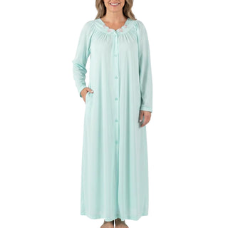 Shadowline Robe, 1X, Seafoam
