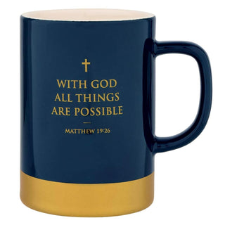 Faithworks Drinking Cup, 17 Ounces, All Things Are Possible