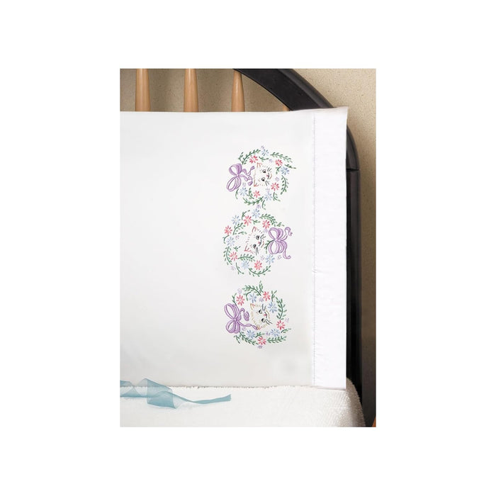 Design Works Crafts Pillowcase, Standard, White