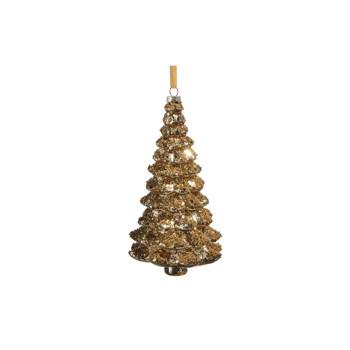 RAZ Imports Hanging Ornament, 7", Gold