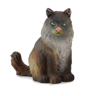 Breyer Horses Collecta Norwegian Forest Cat (Sitting)
