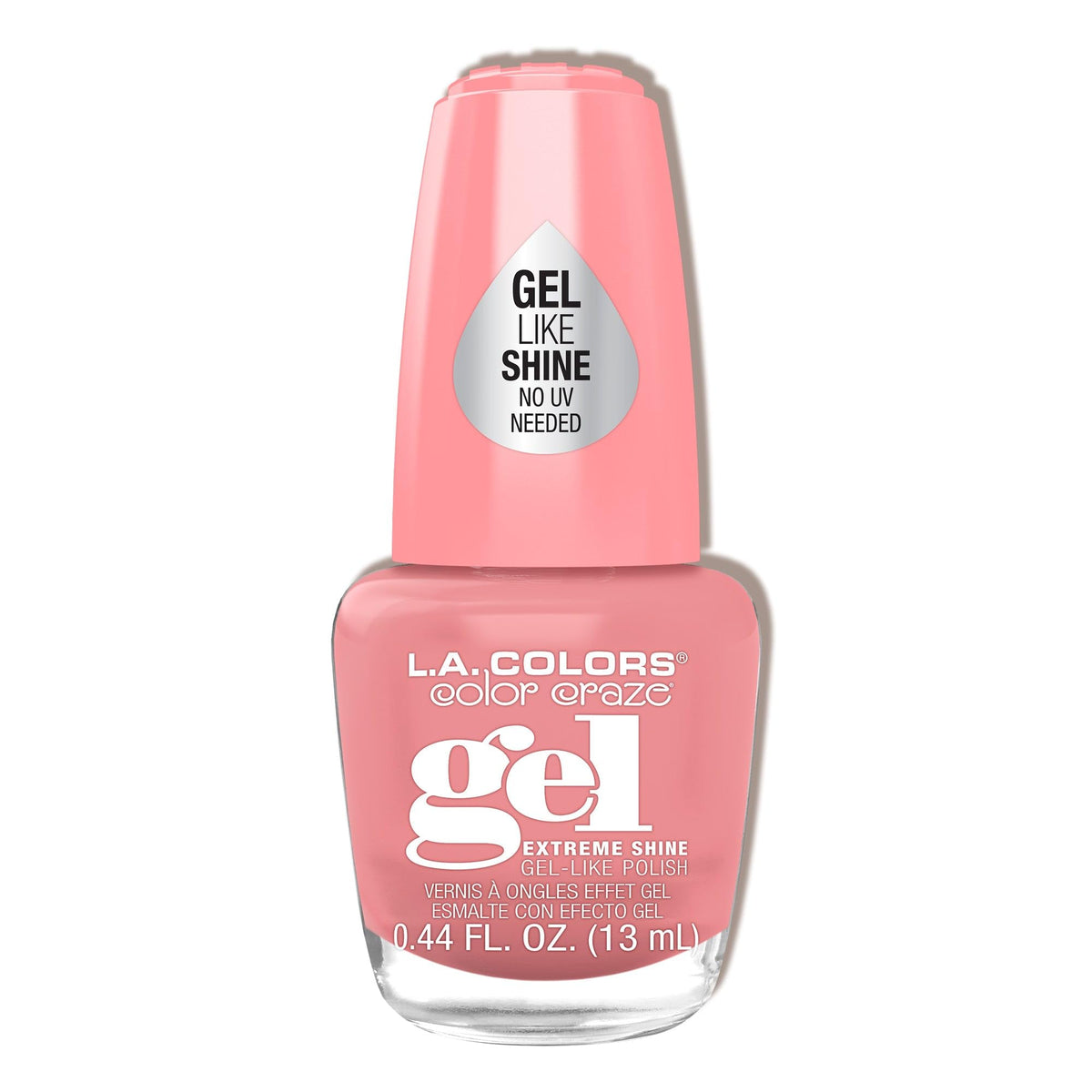 L.A. COLORS Nail Polish, 0.46 Fl Oz (Pack of 1), Rose Quartz (Boho)