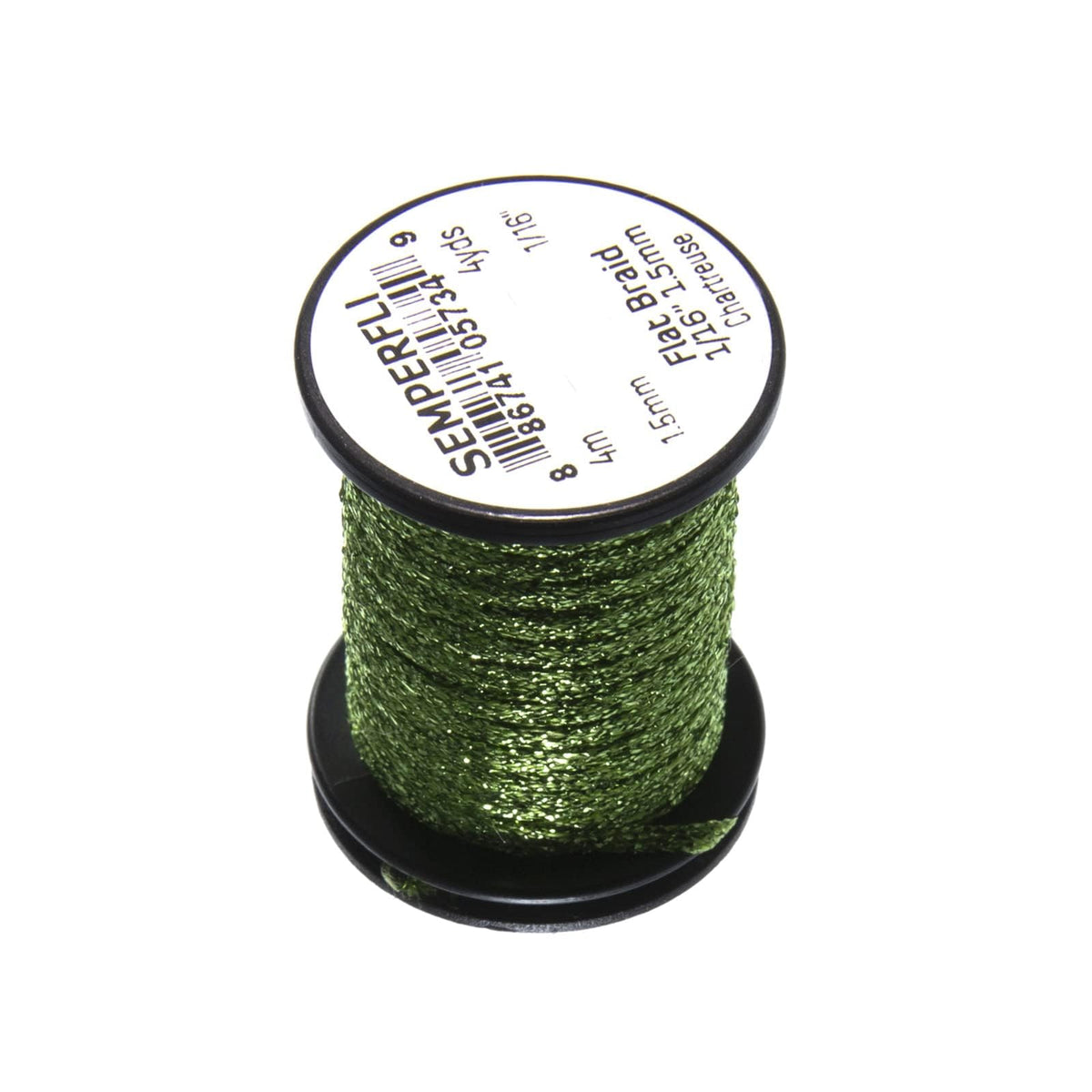 Semperfli Thread Cord, 1.5mm 1/16", Chartreuse