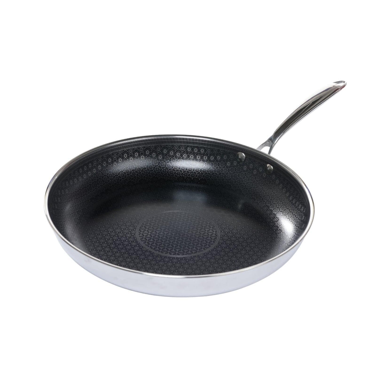 Black Cube Saute Fry Pan, 9.5-Inch, Black