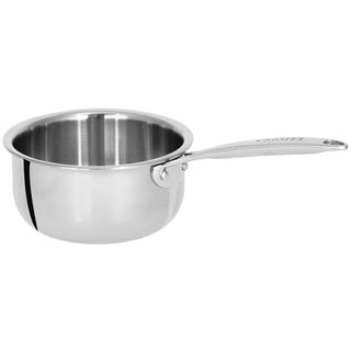Cristel Cooking Pot, 0.7 Quarts, Silver