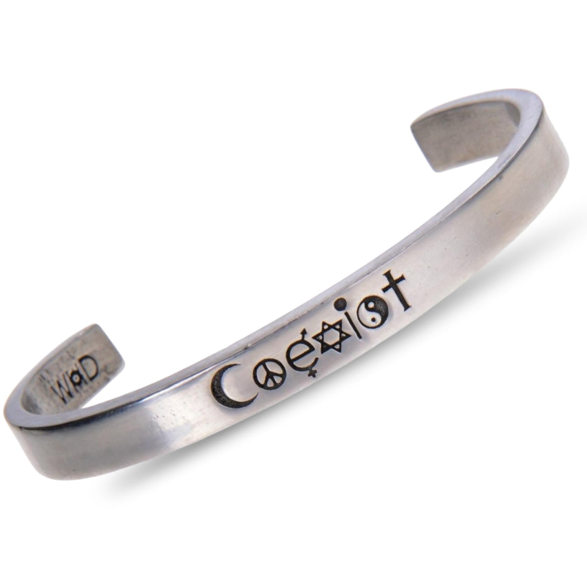 Quotable Cuffs Bracelet, 6 25 inch, Coexist