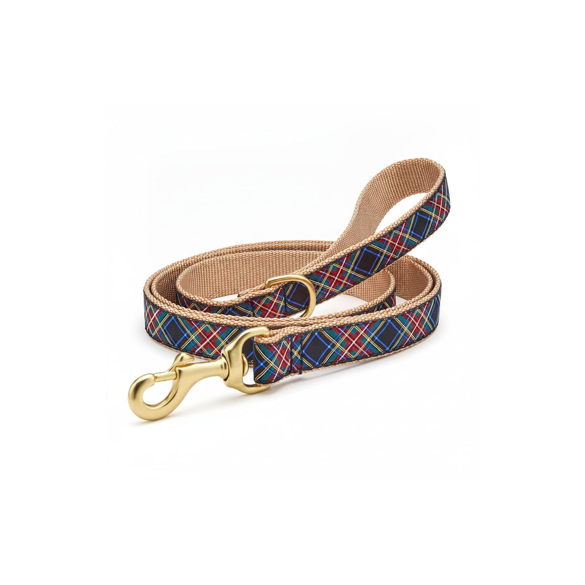 Up Country Animal Collar, 1 inch 5 foot long Wide Width, multi