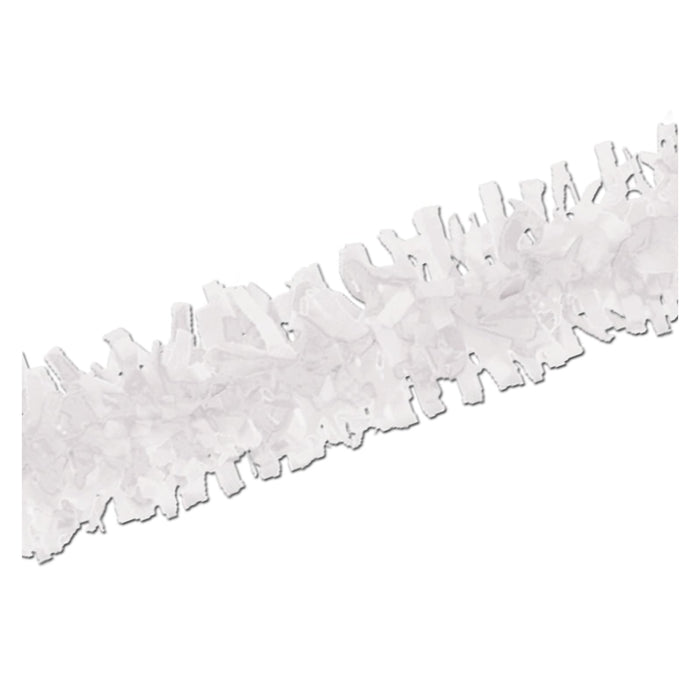 Beistle Garland, 25', White