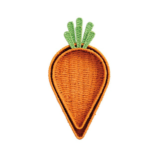 Mud Pie Tray, small 7" x 10 1/2" | large 8" x 12 1/2", Orange