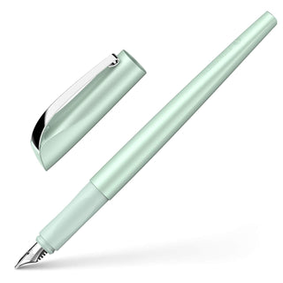 Rediform Schneider CALLISSIMA MINT 1.5MM, CALLIGRAPHY FOUNTAIN PEN, BERMUDA BLUE INK CARTRIDGE (163811), Turquoise