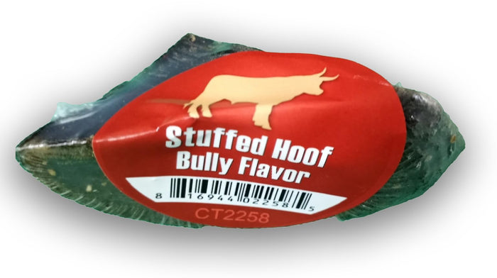 Scoochie Pet Chopped Bully Stuffed Cow Hoof
