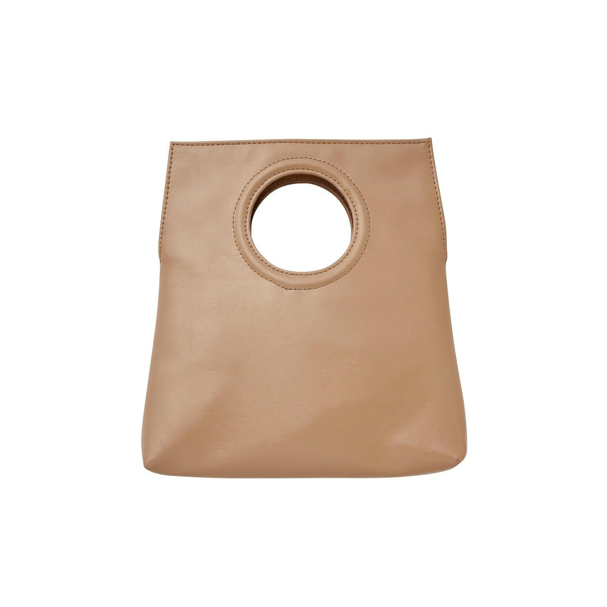 Oventure Handbag, 0.74 cubic inches, Taupe
