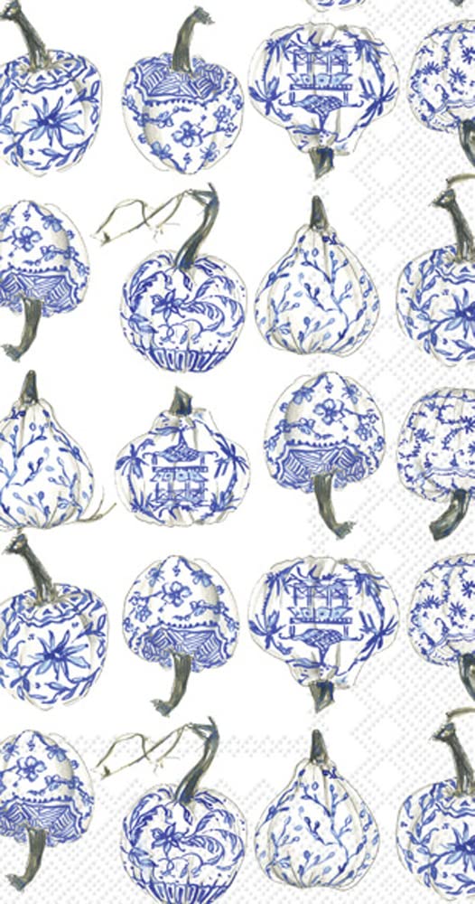 ihr SINCE 1977 Disposable Napkin, 16-Count, Royal Pumpkins