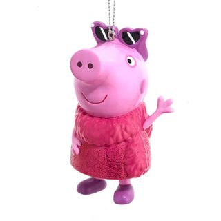 Kurt S. Adler Hanging Ornament, 3.5 inches, Pink