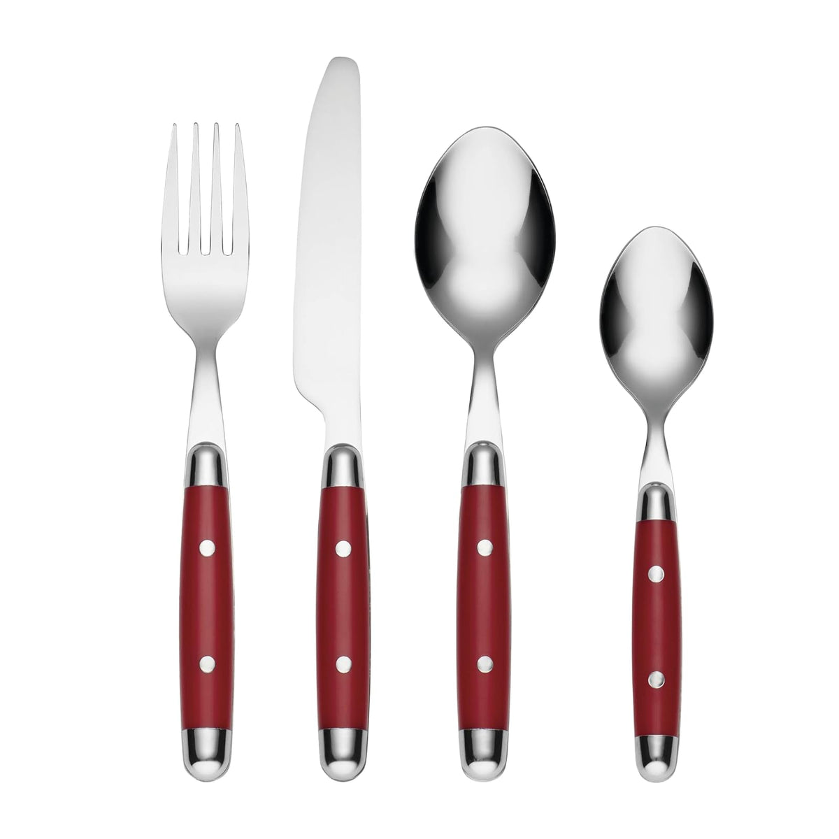 CAMBRIDGE Flatware, 0, Red