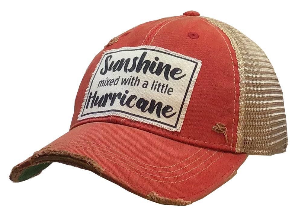 VINTAGE LIFE Hat, Sunshine With a Little Hurricane, Vintage