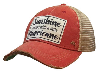VINTAGE LIFE Hat, Sunshine With a Little Hurricane, Vintage