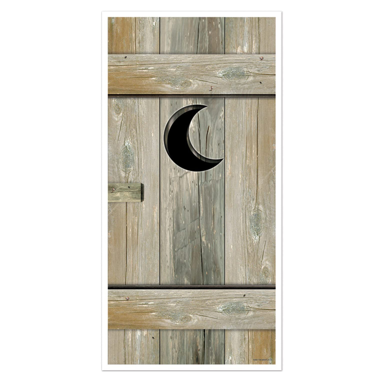 Beistle Banner, 30" x 60", Outhouse