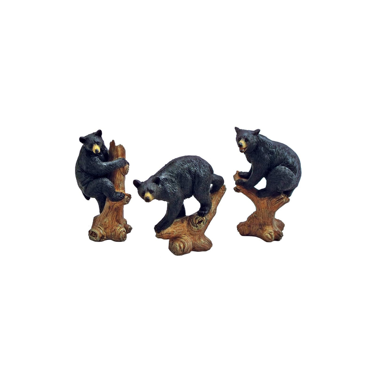 Lipco Figurine, Black, Rustic