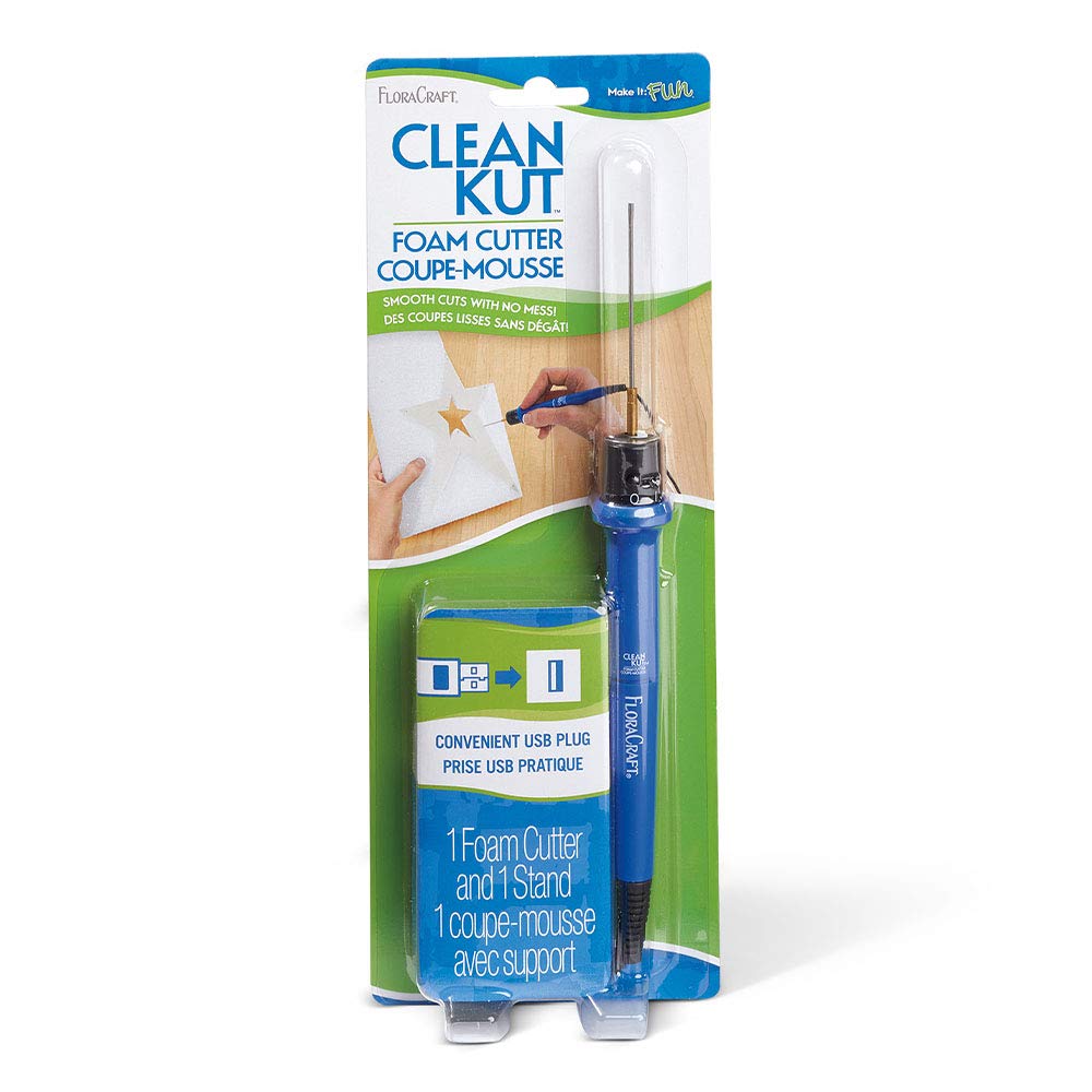FloraCraft Utility Knife, CleanKut Cutter, Multicolor