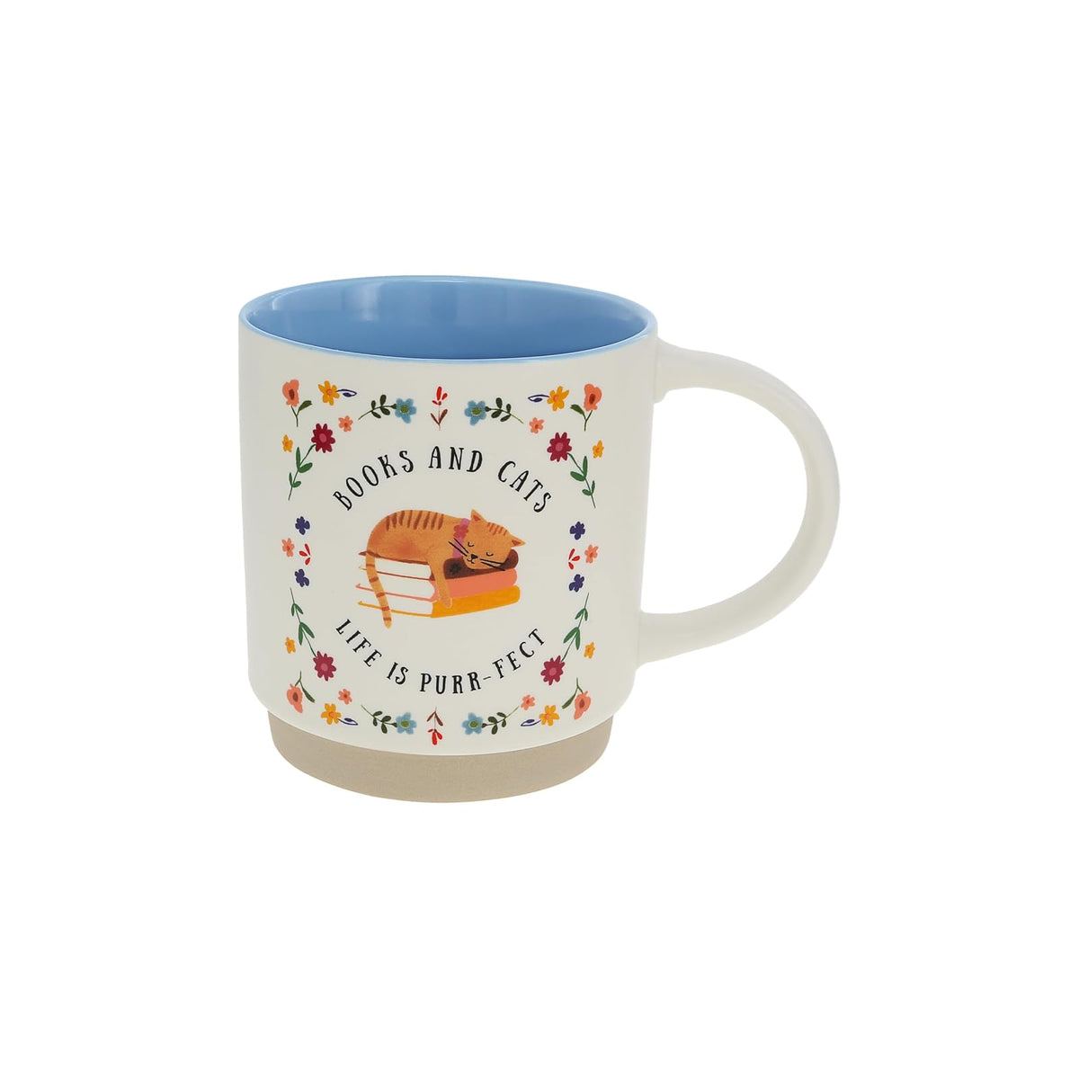 Pavilion Gift Company Drinking Cup, 18 Ounces, White, Multicolored