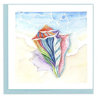Quilling Card Greeting Card, 6 in. x 6 in., Pink