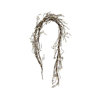 CWI Gifts Garland, 4 feet, Ivory