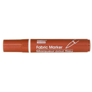 Uchida 722-C-6 Marvy Fabric Brush Point Marker, Brown