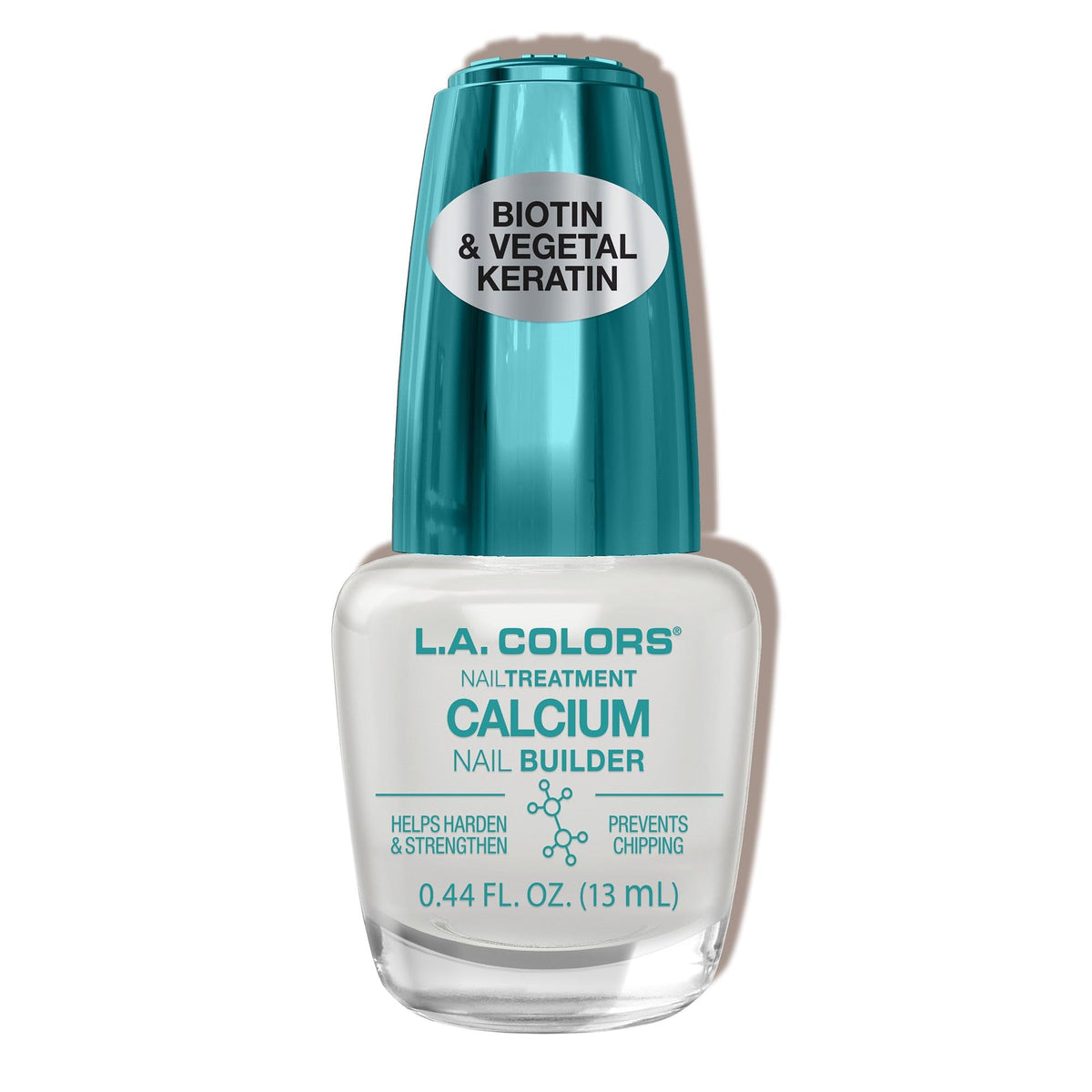 L.A. COLORS Nail Treatment, 0.44 Fl Oz (Pack of 1), Calcium Nail Builder