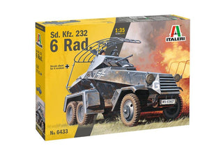 Italeri 6433 1/35 Sd.Kfz. 232 6 Rad HVY Communication Car