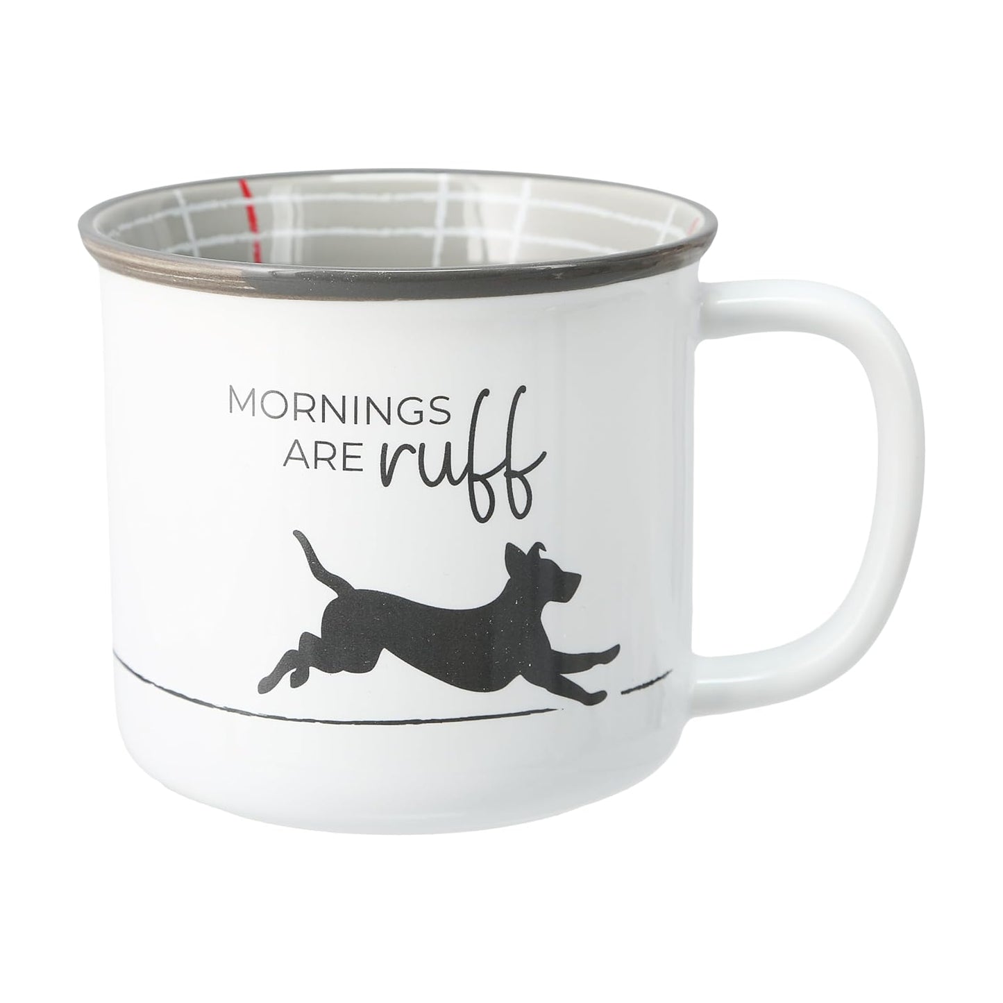 paviliongift Mornings are Ruff Coffee Mug 18 oz