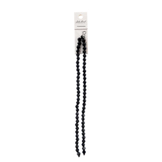 John Bead Craft Bead, 6mm, Opaque Black