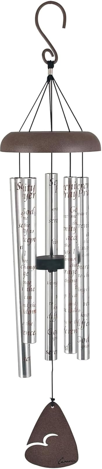 Carson Serenity Prayer Sonnet Windchime