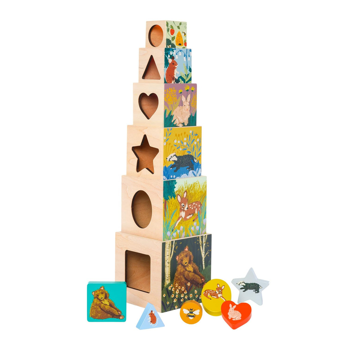 Manhattan Toy Toy Building Block, Multicolor, safety