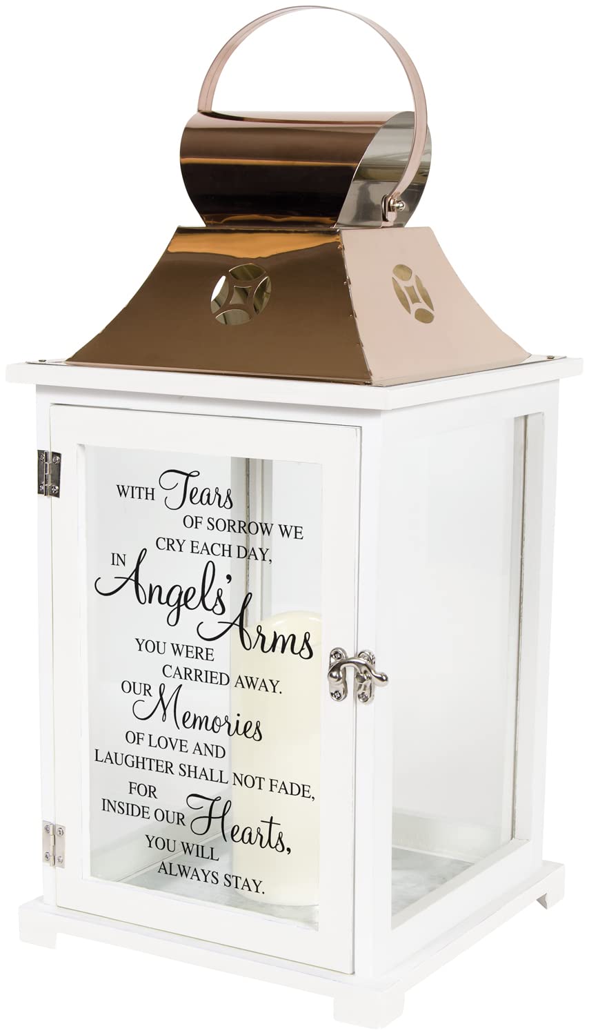Carson "Angels' Arms" Memorial Copper Candle Lantern