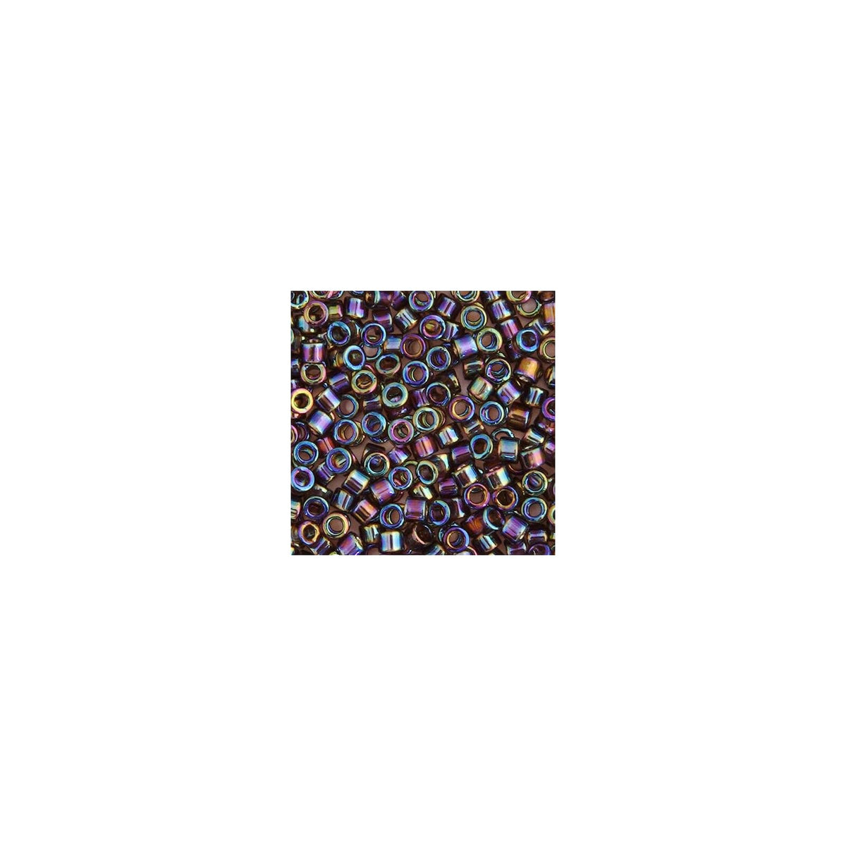 John Bead Craft Bead, Size: 11, Bronze Transparent AB