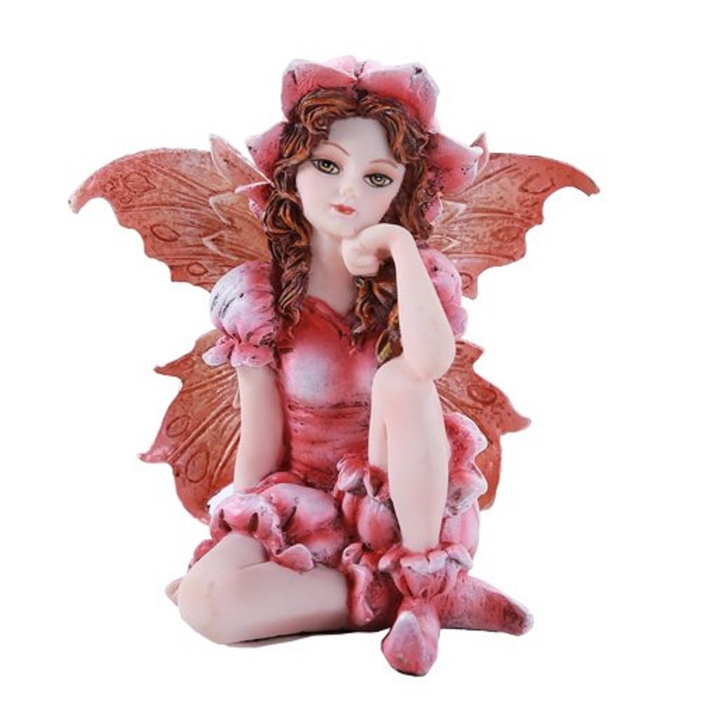 Pacific Trading Giftware Fairy Garden Flower Fairy Decorative Mini Garden Figurine 3 Inch