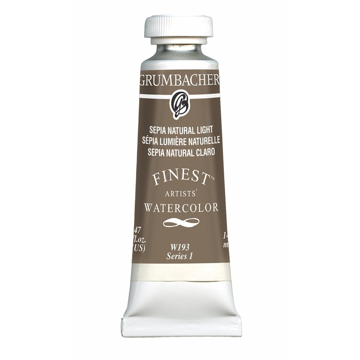Grumbacher Paint, 0.47 Fl Oz (Pack of 1), Sepia Natural Light
