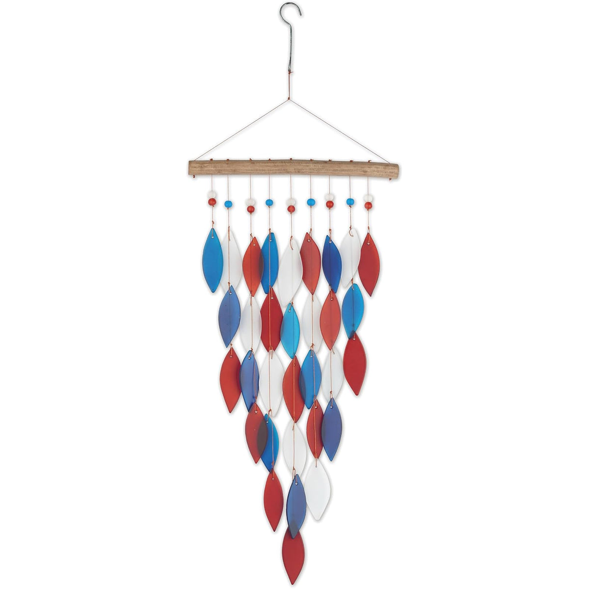 Sunset Vista Designs Wind Chime, 28.5" Long, Patriotic Arrow