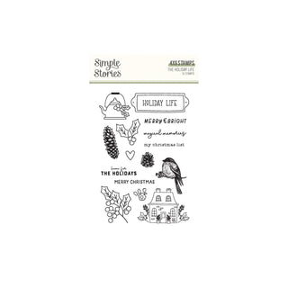 Simple Stories Rubber Stamp, Multi-colored