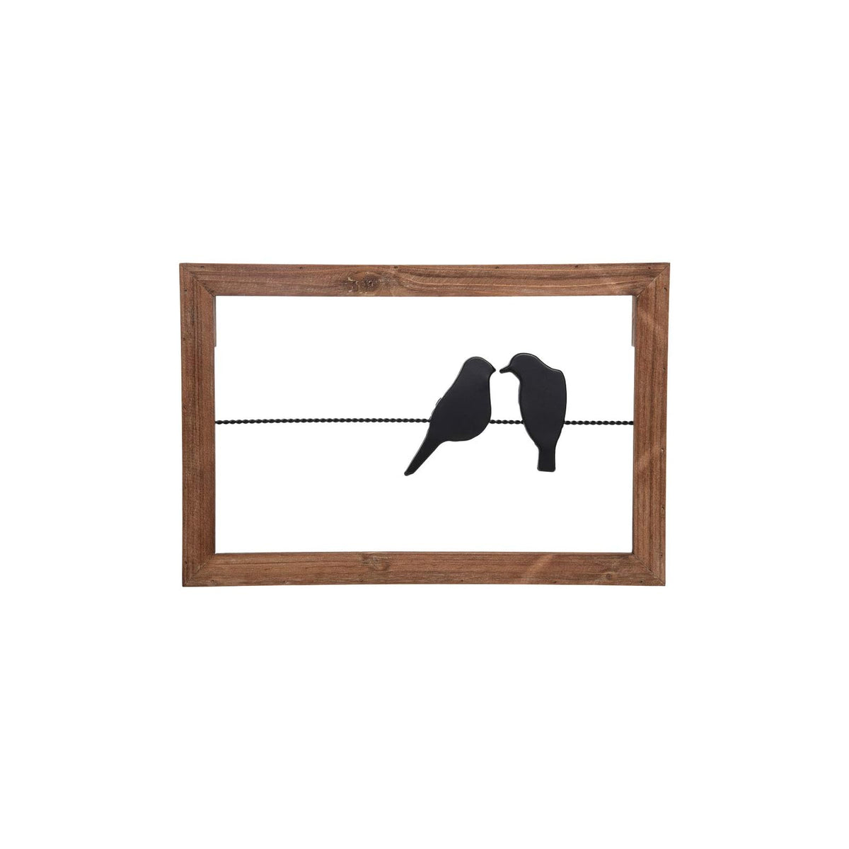 Foreside Home and Garden Wall Art, 18"L x 12"W, Black, Brown