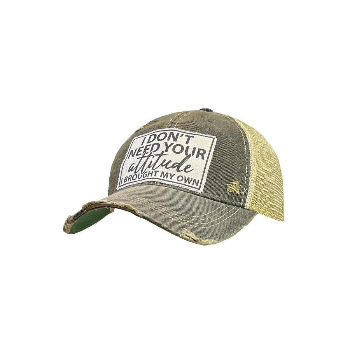 Vintage Life Hat, Black, Snapback
