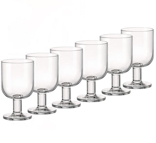 Bormioli Rocco Drinking Cup, 9.5 Ounces, Clear