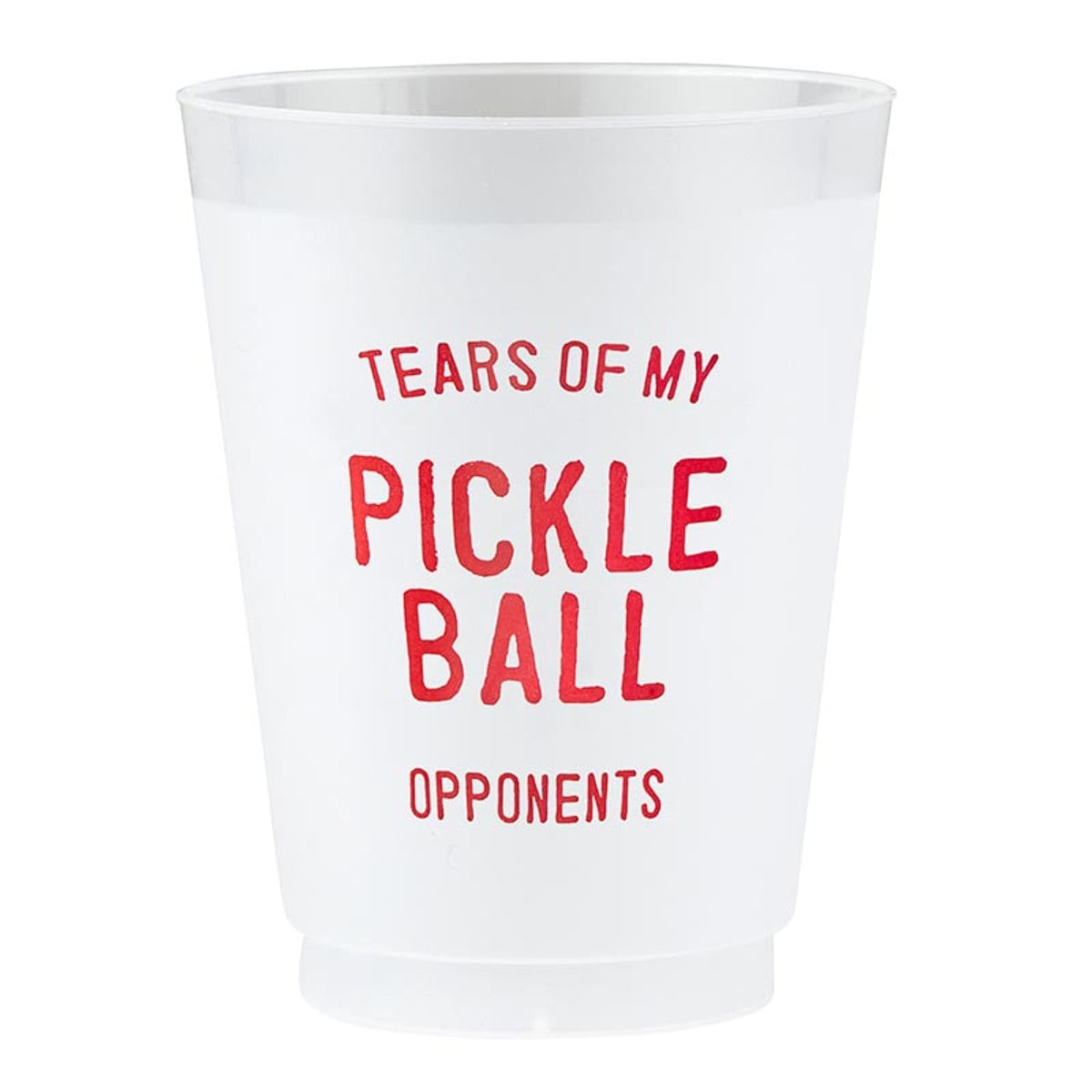Santa Barbara Design Studio Drinking Cup, 16-Ounce, Pickleball Opponents