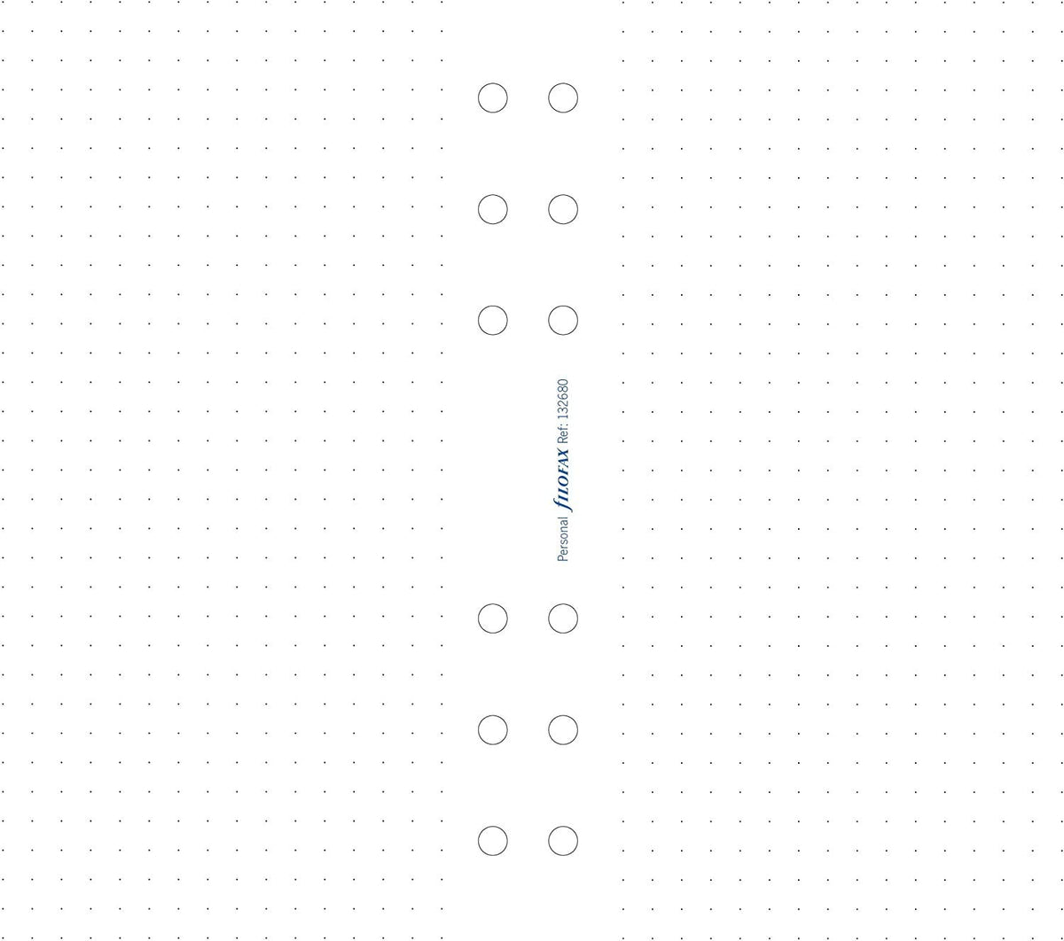 Filofax Planner, Personal (95mm x 171mm), White