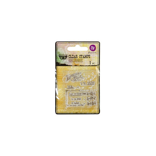 PRIMA MARKETING INC Rubber Stamp, Clear Stamp 2.2x2.5 #8, Clear Stamp 2.2x2.5 #8