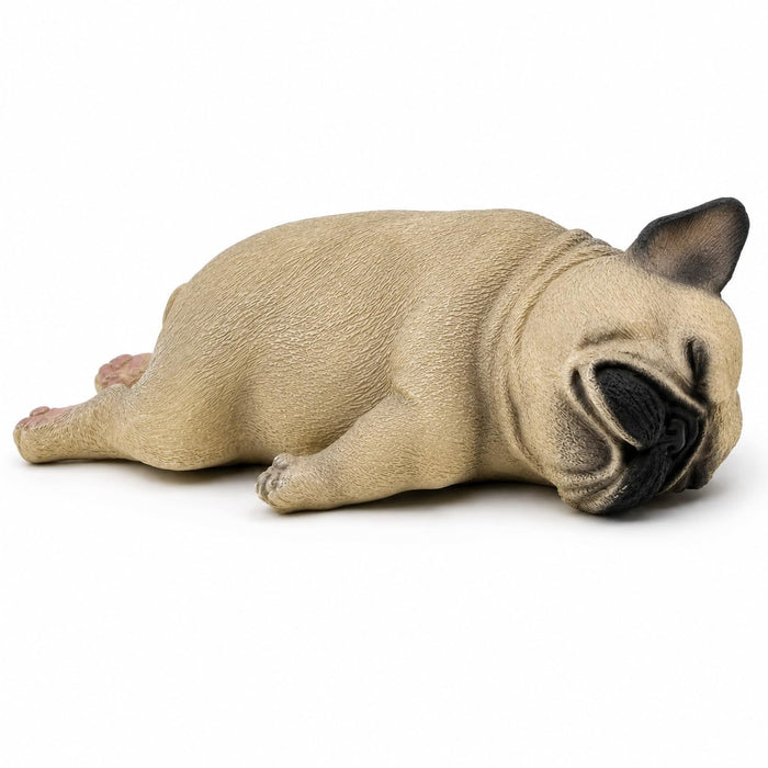 Comfy Hour 5.31 Inch Pug Figurine, Sleeping Dog Statue
